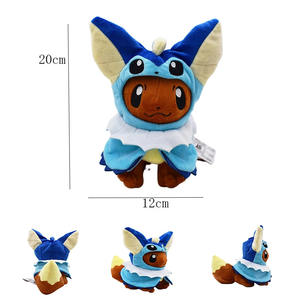 Peluche de Eevee Rey, Juguete Familiar de Eevee, Eeveelution Transformable, Pokémon, Relleno de Algodón PP, 31cm-50cm, Juvenil - Product Image 4