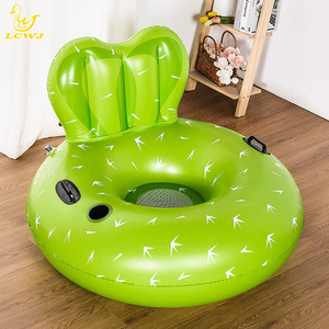 Lcwj Mermaid Inflatable Float Pink With Wings For Pool Lounge Chair Floating <b>Toy</b> Unisex - Product Image 2