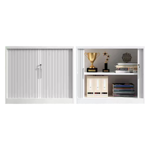 מארגני ארון ארון ארון מתכת ארון ארון עם דלת הזזה גובה בינוני דלת המזדלת ארון - Product Image 4