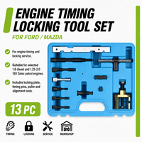Kit d'outils de calage moteur 16 pièces pour Ford Mazda 1.25 1.4 1.6 1.8 2.0, outils de réparation de moteur, arbre à cames, volant moteur