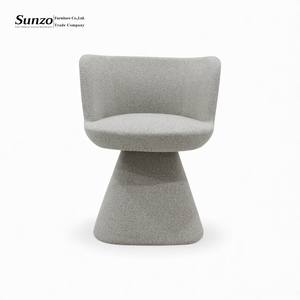 <span class=keywords><strong>Chaise</strong></span> de salle à manger moderne de luxe en mousse moulée rembourrée pour hôtel, hall d'entrée, restaurant, salon - Product Image 1