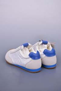 Chaussures de marche décontractées de luxe 2026 pour hommes et femmes, en cuir véritable, blanches, sportives, pour l'extérieur et l'entraînement, très tendance - Product Image 2