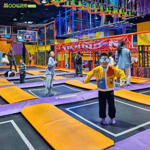 Trampoline pour enfants, attractions de fête foraine, trampoline au sol, trampoline de jeu souple - Product Image 1