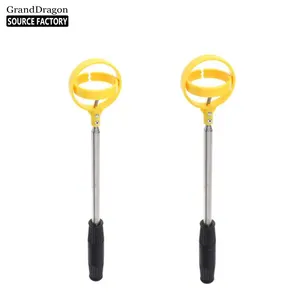 Ball Picker Claw Sucker Tool Golf Accessory with Automatic Locking Scoop Suitable Golf Ball Retriever for Golf