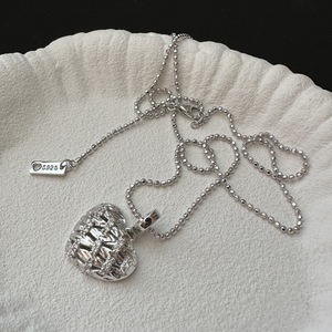 Collar de Moda de Plata de Ley S925 con Diseño de Cielo Estrellado y Diamantes Brillantes con Circonitas Apiladas y Dije - Product Image 3