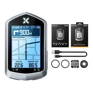 คอมพิวเตอร์จักรยานไร้สาย GPS กันน้ำ สำหรับจักรยานเสือหมอบและเสือภูเขา พร้อมเซ็นเซอร์ ANT+ มาตรวัดความเร็ว และคอมพิวเตอร์จักรยาน - Product Image 1