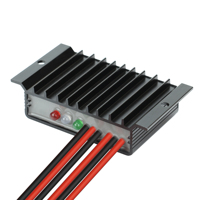Régulateur d'énergie intelligent PowMr en stock, prix de gros, PWM 10A 12V, contrôleur solaire étanche avec fonction d'éclairage LED
