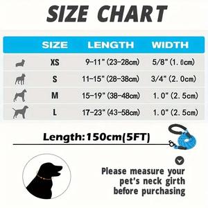 Dây Dẫn Chó Không Kéo Có Thể Điều Chỉnh Có Tính Năng Phản Quang Cho Chó Trung Bình Và Lớn, Dây Dẫn Chó Siêu Bền 5ft - Product Image 2
