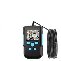 Boroscope de réparation de moteur de voiture à LED réglable HD, éclairé, classé IP67, avec objectif de 5,5 mm et écran IPS pour l'inspection de chaudières OEM