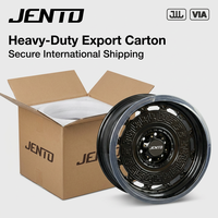 Jantes en alliage forgé sur mesure T6061-T6 de 18 à 22 pouces, finition noire brillante, adaptées aux SUV et camionnettes haut de gamme de taille standard, fabriquées en usine