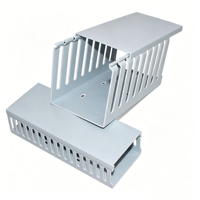 Goulotte de câblage électrique en PVC pour protection dissimulée des câbles / Goulotte murale en plastique pour câbles