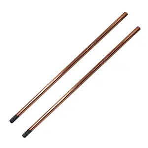 Venda Direta Da Fábrica 10mm Diâmetro De Cobre Revestido De Soldagem Rod Arc Air Gouging Rods Eletrodo De Grafite Para Fornos De Arco