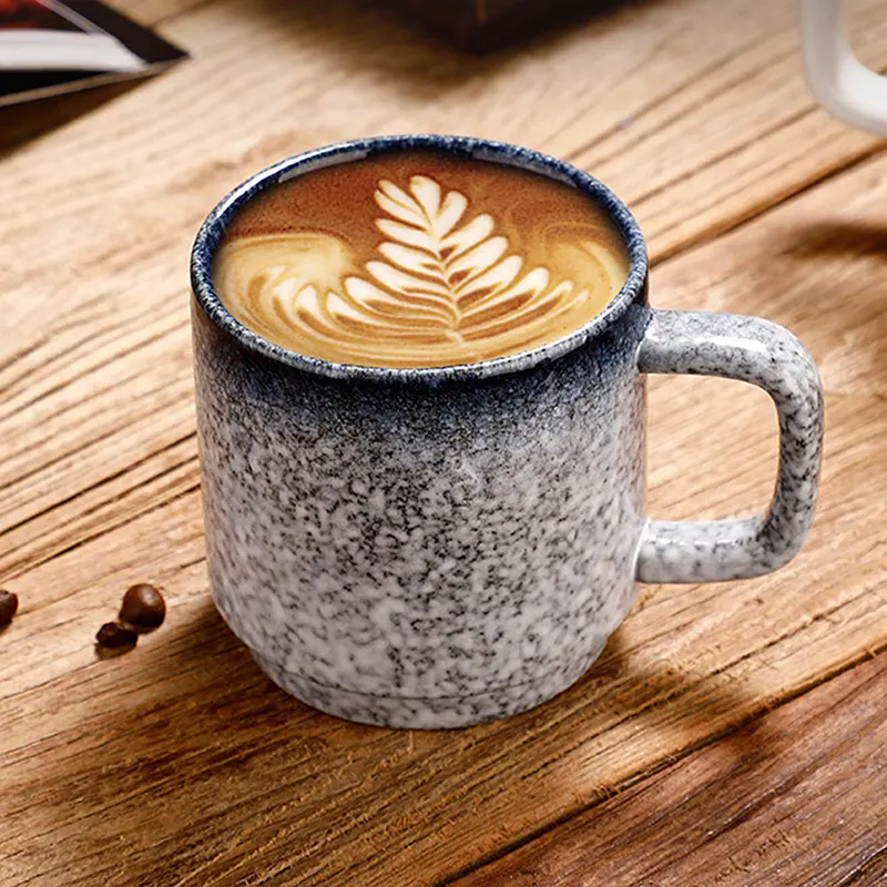 Ecocoffee керамические кофейные кружки в японском стиле, 10 унций, чайные кофейные чашки с латте, эспрессо, капучино, горячий шоколад, набор молочных кружек