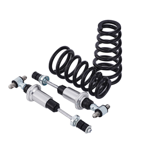 Đen điều chỉnh Giảm xóc trước cuộn dây phía trước qua sốc với lò xo 500lb cho GM A F x g cơ thể SBC khối nhỏ Chevy - Product Image 3