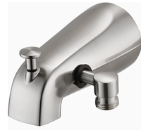 Robinet de baignoire à sortie inférieure de type levage avec connecteur G1/2, robinet chromé en gros