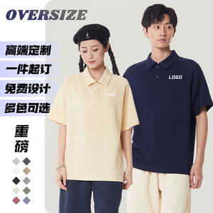 Polo Shirt Women'<b>s</b> Loose Fit Short Sleeve Thickening Breathable Cotton Polyester Spandex Summer 2023 Leisure Wear - Product Image 2