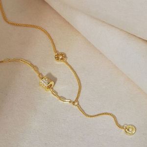 สร้อยคอจี้เพชรสังเคราะห์สังเคราะห์5A ดีไซน์เรียบง่ายทันสมัยของ Dylam - Product Image 6