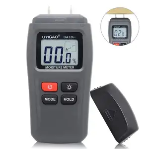 Gỗ Độ Ẩm Tester Máy Đo Độ Ẩm Gỗ Làm Ẩm Detector Kỹ Thuật Số Gỗ Đồng Hồ Đo Ẩm với Hai Chân MÀN HÌNH LCD Lớn Hiển Thị