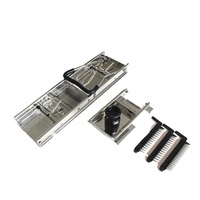 Shule Roestvrij Staal Hoge Kwaliteit Nieuw Type Commerciële Groente & Fruit Mandoline Slicer