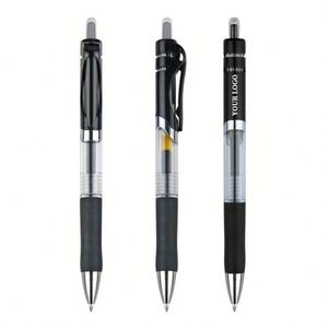 Gel Plastic Promotional <b>Pen</b> Red Blue Black Modern Design for School Office Use - Product Image 2