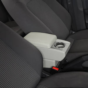 Vtear กล่อง ABS มีสไตล์สำหรับมิตซูบิชิ <span class=keywords><strong>attrage</strong></span> หนัง2015 2018ด้านหน้า USB ที่วางถ้วยที่พักแขนภายในรถยนต์ - Product Image 6