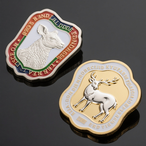 Fabricant de pièces de monnaie commémoratives personnalisées sur mesure pour les États-Unis et le Canada, fabricant de pièces de monnaie de défi avec logo 3D en métal personnalisé - Product Image 6