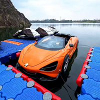 Bateau à jet d'eau haute vitesse Yamoo en alliage, propulsé par une pompe à jet, double usage pour divertissement familial et commercial, idéal pour les parcs d'attractions et les excursions sur le lac