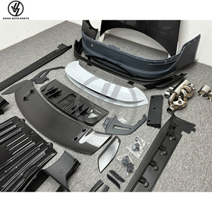 Pare-chocs en fibre de carbone sèche de style GT3 en matériau PP pour Carrera S 992 911 2020- - Product Image 4