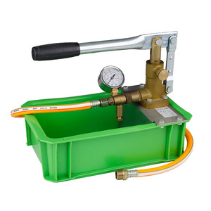 Pompe de test de pression manuelle Yuhuan Suoli pour système d'eau en conduites PPR avec manomètre et vanne de vidange - Product Image 3
