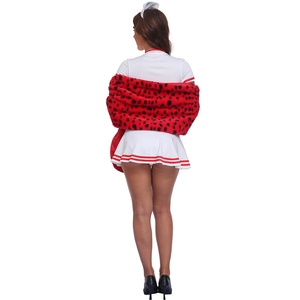 Ensemble <span class=keywords><strong>de</strong></span> <span class=keywords><strong>tenue</strong></span> d'infirmière sexy à imprimé léopard S-XL, uniforme d'infirmière pour adultes, jeu <span class=keywords><strong>de</strong></span> rôle - Product Image 2