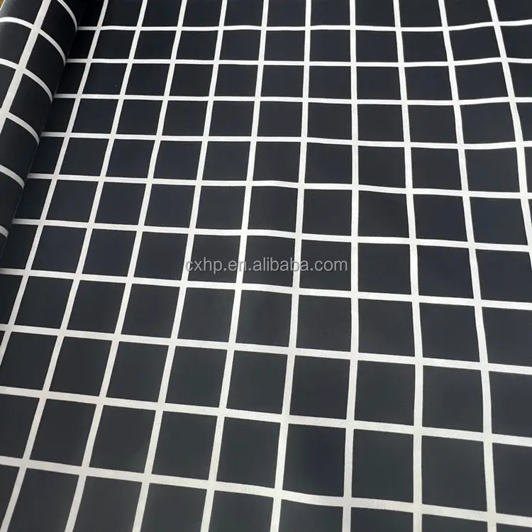 Jakarta market popular design 4cm*4cm squarepattern disperse print polyester fabric 100 microfiber 3d bedding set cover