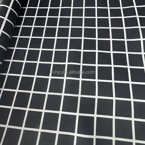 Mercato di Jakarta design popolare 4cm * 4cm modello quadrato disperso stampa tessuto in poliestere 100 microfibra 3d set di biancheria da letto copertura
