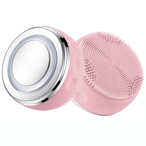 Mini Cepillo Eléctrico de Silicona para Limpieza Facial, Spa, Exfoliante Facial Ultrasónico, Masajeador, Cepillo de Limpieza Facial con Vibración Sónica - Product Image 1