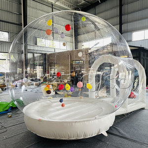 Langko gonflables <span class=keywords><strong>ballon</strong></span> dôme rebond boun avec base de saut maison bulle tente à louer - Product Image 3