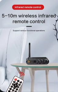 HIGI Bluetooth 5,1 Receptor Convertidor de audio digital a analógico Fibra óptica coaxial 3,5mm Adaptador inalámbrico auxiliar Compatible con disco USB - Product Image 5