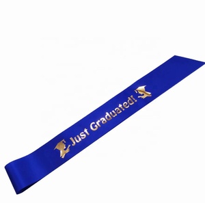 Hot Selling Glitter Black <strong>Congrats</strong> Grad Graduation Senior Just Graduated Sash for Graduation Party <strong>Decorations</strong> Supplies - Product Image 5
