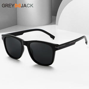 Lunettes de soleil polarisées Greyjack, monture TR90, protection UV400, lunettes de sport noires, type 3, verres TAC - Product Image 1