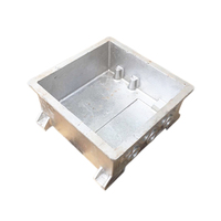 Corps de vanne en aluminium de haute qualité avec usinage CNC, boîtier de connecteur de tuyau sur mesure, pièces moulées de précision