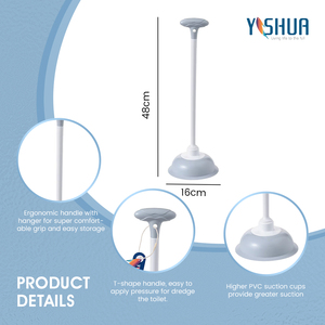 En gros durable longue poignée ventouse EN PVC drain <span class=keywords><strong>de</strong></span> toilette plongeur - Product Image 4