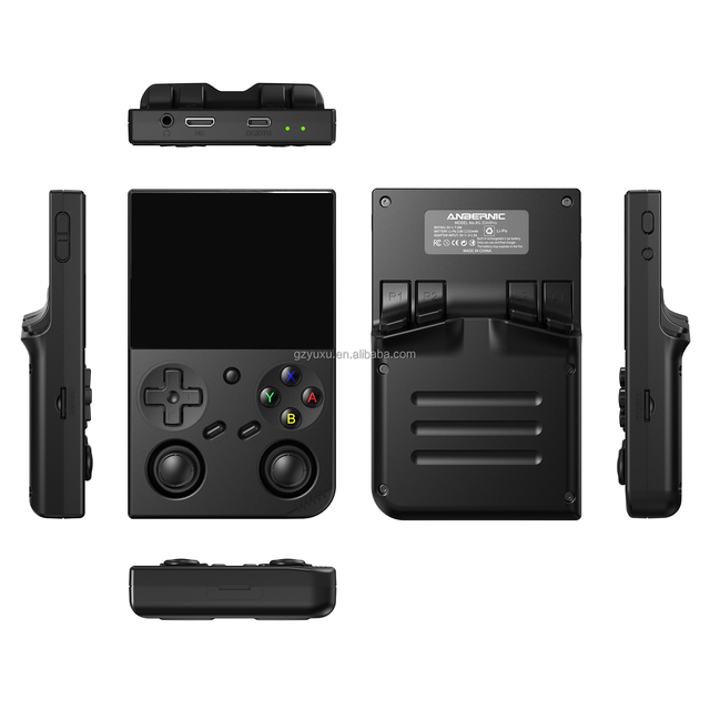 New Anber-nic RG 35XXPro Retro Handheld Game Console Portable GamePlayer 4.0 Inch IPS Screen 64-bit Linux Wi-Fi 3200mAh Battery