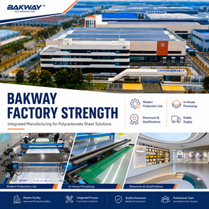 Panneau alvéolaire en <span class=keywords><strong>polycarbonate</strong></span> brun AKWAY de 6 mm, protégé contre les UV, <span class=keywords><strong>pour</strong></span> balcon, couloir, véranda et couverture de toiture imperméable - Product Image 3