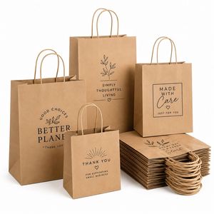 Custom Print Your Own Eco Friendly <b>Bags</b> Wholesale Promotional Business Thankyou Event Gift Luxury Paper <b>Bag</b> With Logo - Product Image 1