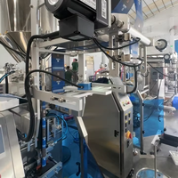 Machine de pesage, de remplissage et de scellage automatique à grande vitesse, verticale, pour sachets de granulés et de poudre, pour l'alimentation