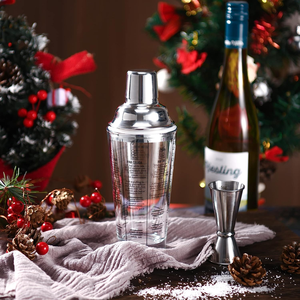 ชุดแก้วค็อกเทลเชคเกอร์ขนาด350มล. ขนาดเล็ก3ชิ้นสำหรับบาร์เทนเดอร์แนวชนบทสเตนเลสตกแต่งโรงงาน - Product Image 5