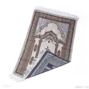Summer cooling quick-dry chenille prayer cap for home use, sweat-wicking cushion lining, wholesale Middle Eastern headwear - Product Image 1