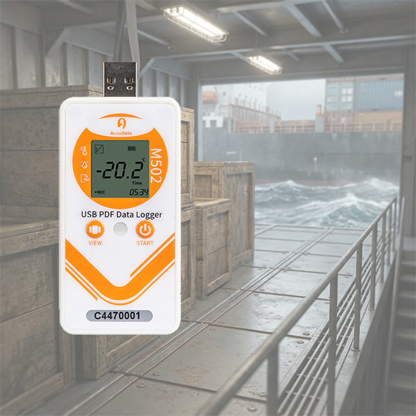 OEM/ODM Compatible USB Temperature & Humidity Data Logger with LCD Display High Accuracy Auto PDF Report IP54 Rated