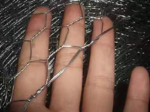 Maille hexagonale soudée en fil de fer galvanisé de haute qualité, maille de construction pour la stabilisation des sols, fondation de lit routier - Product Image 3