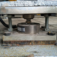 Kit de Montaje de Sensor de Celda de Carga con Módulo de Pesaje por Tensión para Sistema de Tanque de Acero Aleado para Báscula de Dosificación de Concreto NTIT 500KG 1T 2T 3T 5T