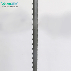 Poteaux en fer <span class=keywords><strong>galvanisé</strong></span> de 1.8m <span class=keywords><strong>2m</strong></span> pour clôtures métalliques - Product Image 3