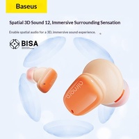 Baseus AirNora 2 d'occasion, état quasi neuf, écouteurs sans fil Bluetooth True Wireless avec microphone, suppression active du bruit pour le sommeil